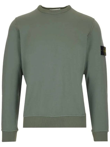 Wappen Patch Sweatshirt Green - STONE ISLAND - BALAAN 1