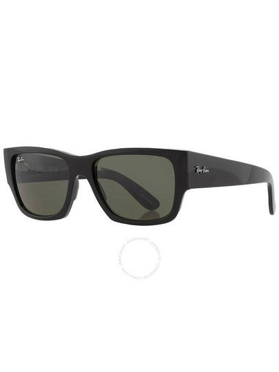 Ray Ban Carlos Green Rectangular Unisex Sunglasses RB0947S 901/31 56 - RAY-BAN - BALAAN 2