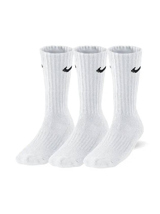 V Cushion Crew 3 Pack Socks White - NIKE - BALAAN 5