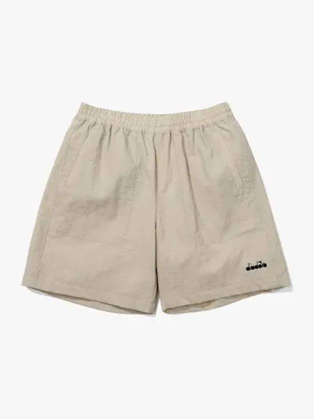 Diadora Bento Linen Half Pants BEIGE - DIADORA - BALAAN 1