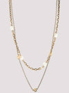 Pearl Skull Necklace Gold - ALEXANDER MCQUEEN - BALAAN 2