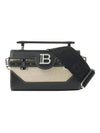 B-Buzz 19 Canvas Tote Bag Black - BALMAIN - BALAAN 1