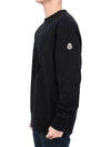 Logo motif sweatshirt 8G00009 89A2L 999 - MONCLER - BALAAN 3