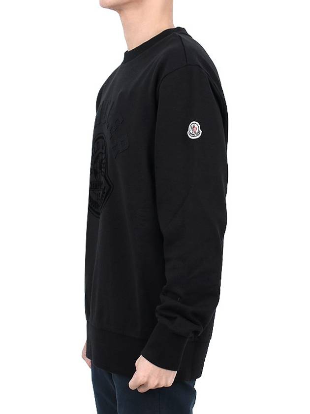 Logo motif sweatshirt 8G00009 89A2L 999 - MONCLER - BALAAN 3