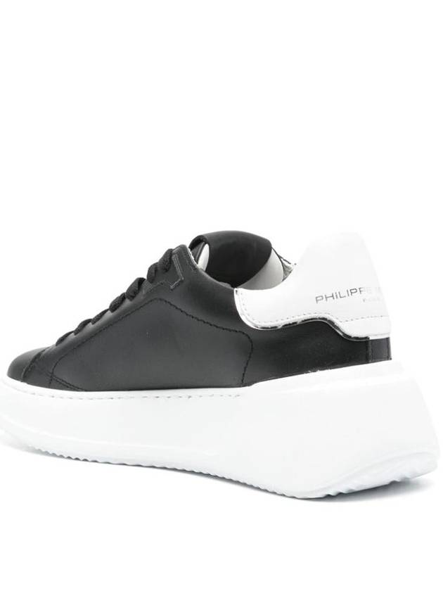 Philippe Model Calf Leather Tres Temple Sneakers - PHILIPPE MODEL - BALAAN 2