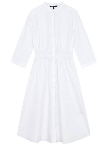 Button midi dress white - ARMANI EXCHANGE - BALAAN 1