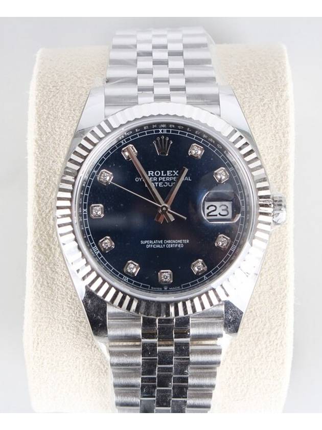 Rolex Datejust 41 Steel Blue Plate 10P 23 Years - ROLEX - BALAAN 1