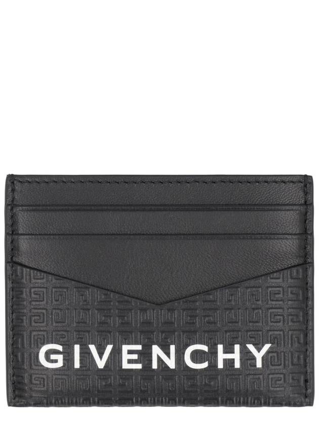 Logo 4G Card Wallet Black - GIVENCHY - BALAAN 2