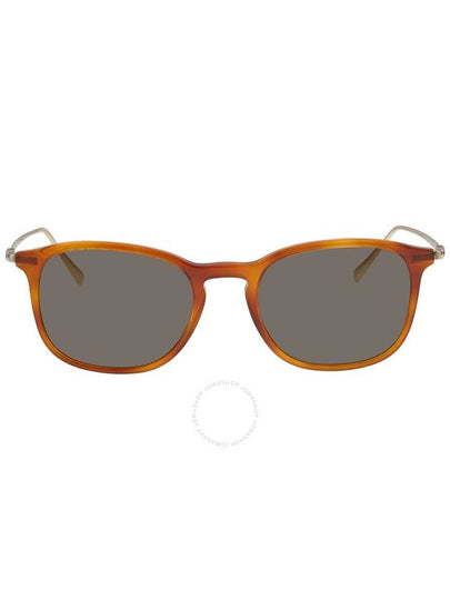 Eyewear Logo Square Sunglasses Light Tortoise - SALVATORE FERRAGAMO - BALAAN 2