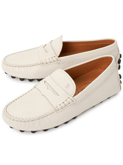 Gomino Moccasin Driving Shoes Cream - TOD'S - BALAAN 2