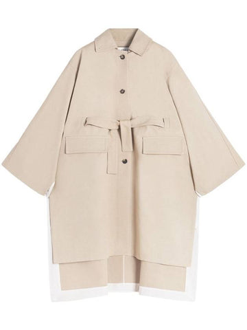 Lanvin Coats Beige - LANVIN - BALAAN 1