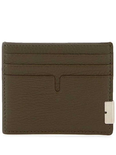 Tall B Leather Card Wallet Brown - BURBERRY - BALAAN 2