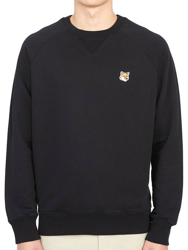 Fox Head Patch Classic Sweatshirt Black - MAISON KITSUNE - BALAAN 2