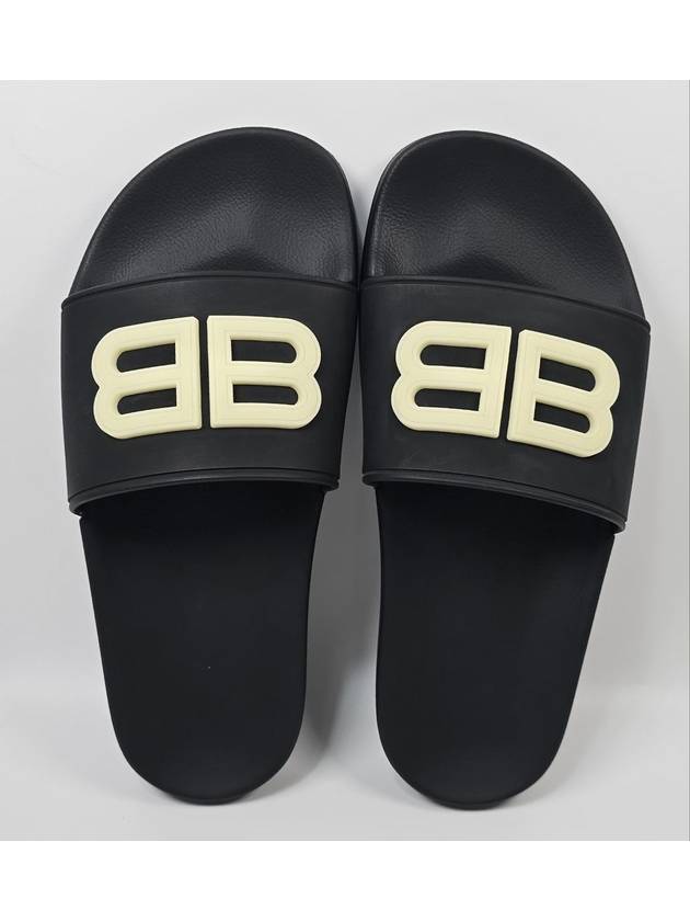 Women s BB Logo Glow Slide Slippers 240 - BALENCIAGA - BALAAN 7