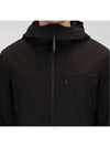 Men's Goggles Hooded Jacket Black - CP COMPANY - BALAAN 7