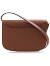 Lingot Small Olen Calf Leather Cross Bag Tan - DELVAUX - BALAAN 4