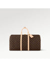 Keepall 55 Duffel Bag Brown - LOUIS VUITTON - BALAAN.