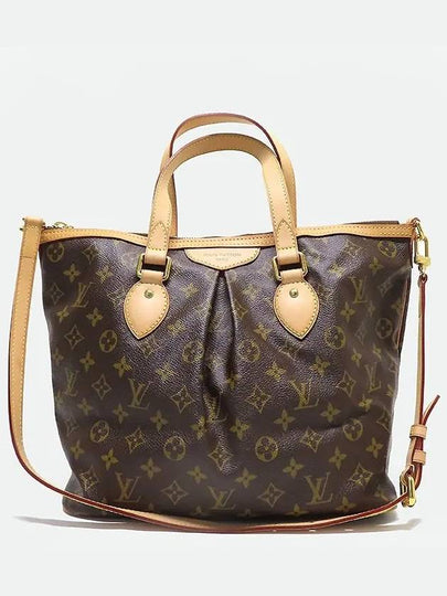 M40145 Monogram Canvas Palermo PM Tote Bag Shoulder Strap 2WAY - LOUIS VUITTON - BALAAN 2