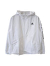 Essential Oversized Logo Windbreaker White - ADIDAS - BALAAN 1