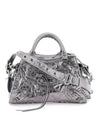 Neo Cagole XS Shoulder Bag Silver - BALENCIAGA - BALAAN 2