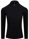 Asa Soft Compression High Neck Long Sleeve T-Shirt Black - J.LINDEBERG - BALAAN 2