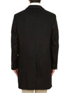 Wool Cashmere Tailored Single Coat Black - BURBERRY - BALAAN 5