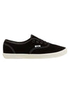 Authentic Lowpro Suede Low Top Sneakers Black - VANS - BALAAN 1