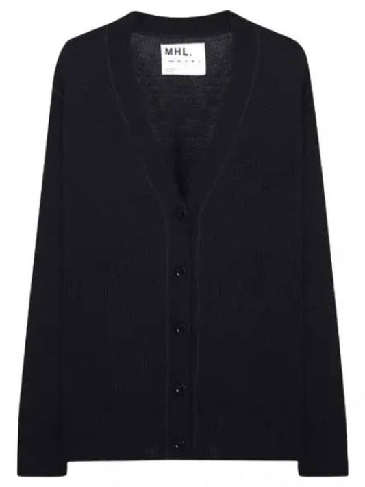 welt pocket cardigan women - MARGARET HOWELL - BALAAN 1