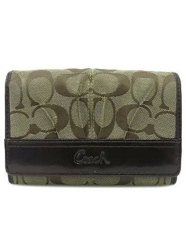 Signature medium wallet - COACH - BALAAN 1