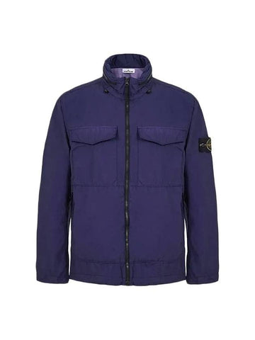 Wappen Naslan Light Watro Zip-up Jacket Dark Blue - STONE ISLAND - BALAAN 1