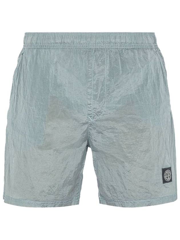 Nylon Metal Swimming Trunk Shorts Sky blue - STONE ISLAND - BALAAN 2