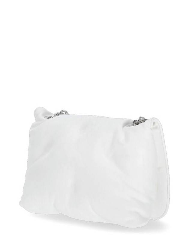 Glam Slam Logo Flap Cross Bag White - MAISON MARGIELA - BALAAN 6