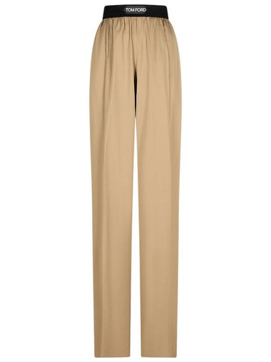 STRETCH SILK SATIN PJ PANTS - TOM FORD - BALAAN 1