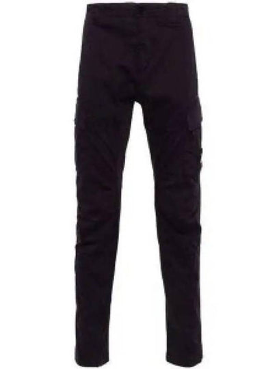 Stretch Sateen Ergonomic Lens Double Cargo Straight Pants Purple - CP COMPANY - BALAAN 2