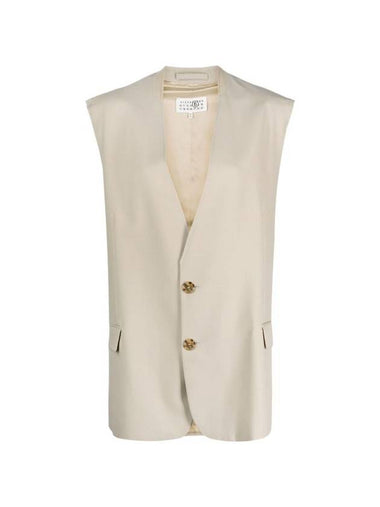 Blazer Vest S62FB0051 S78357 212 - MAISON MARGIELA - BALAAN 1