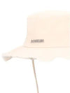 Le Bob Artichaut Bucket Hat Off White - JACQUEMUS - BALAAN 3