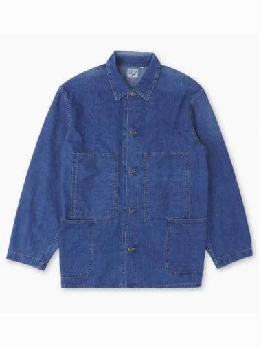 24 UTILITY COVERALL 01 6120 95K DENIM USED jacket - ORSLOW - BALAAN 1