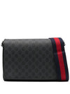 GG Super Mini Cross Bag Black - GUCCI - BALAAN 1