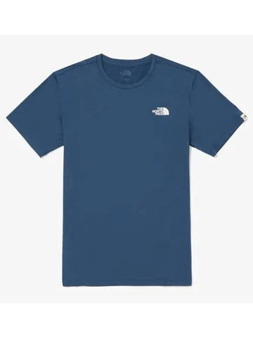 The North Face NT7UQ01K White Label Linden Short Sleeve Round Tee - THE NORTH FACE - BALAAN 1