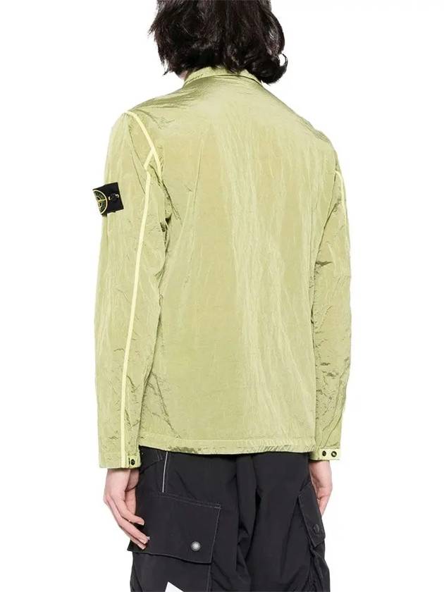 Nylon Metal Econyl Regenerated Zip-Up Jacket Yellow - STONE ISLAND - BALAAN 5