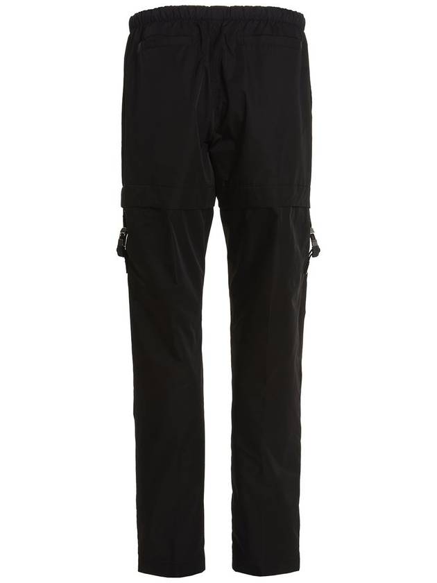 cargo buckle track pants black - GIVENCHY - BALAAN 3