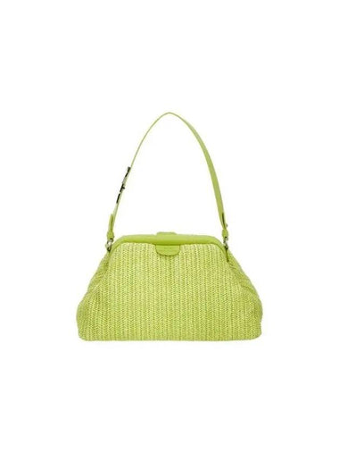 Women s Straw Dumpling Top Handle Bag Light Green 270871 - ARMANI EXCHANGE - BALAAN 1