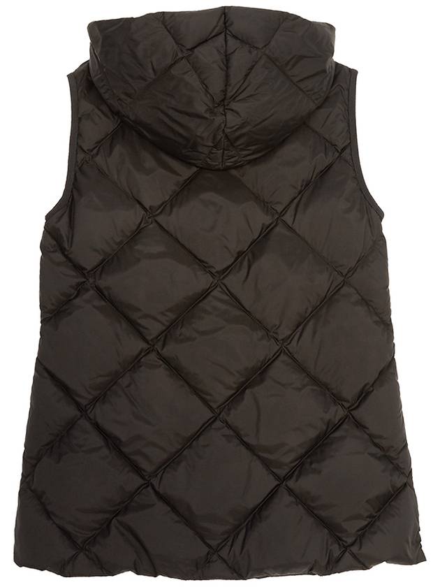 Frutto Padded Vest Brown - MAX MARA - BALAAN 3