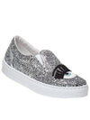 Wink glitter slip on sneakers size 35 CF577 - CHIARA FERRAGNI - BALAAN 4