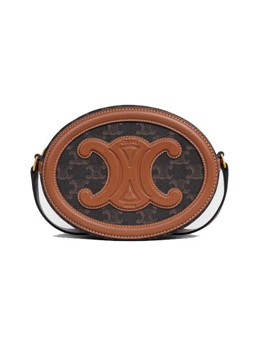 Coeur Triomphe Oval Mini Bag Tan - CELINE - BALAAN 2