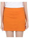 Women's Amelie H Line Skirt Orange - J.LINDEBERG - BALAAN 3