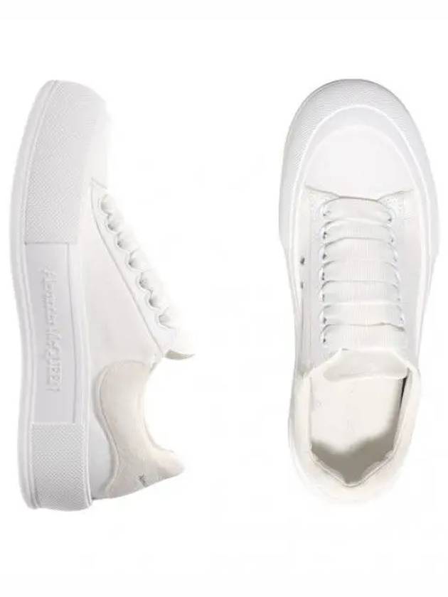 Deck lace up plimsoll sneakers women s - ALEXANDER MCQUEEN - BALAAN 1