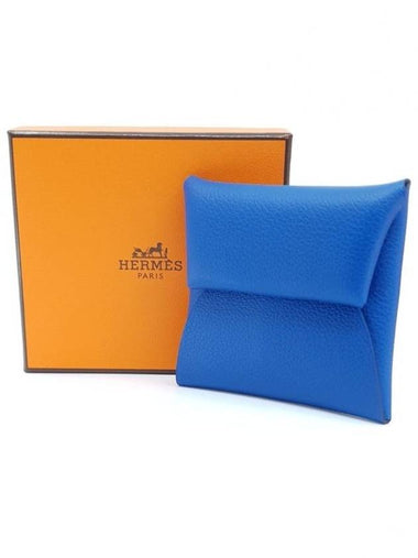 Bastia Change Coin Wallet Blue - HERMES - BALAAN 1