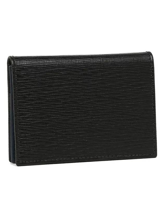 Gancini Card Wallet Black - SALVATORE FERRAGAMO - BALAAN 4