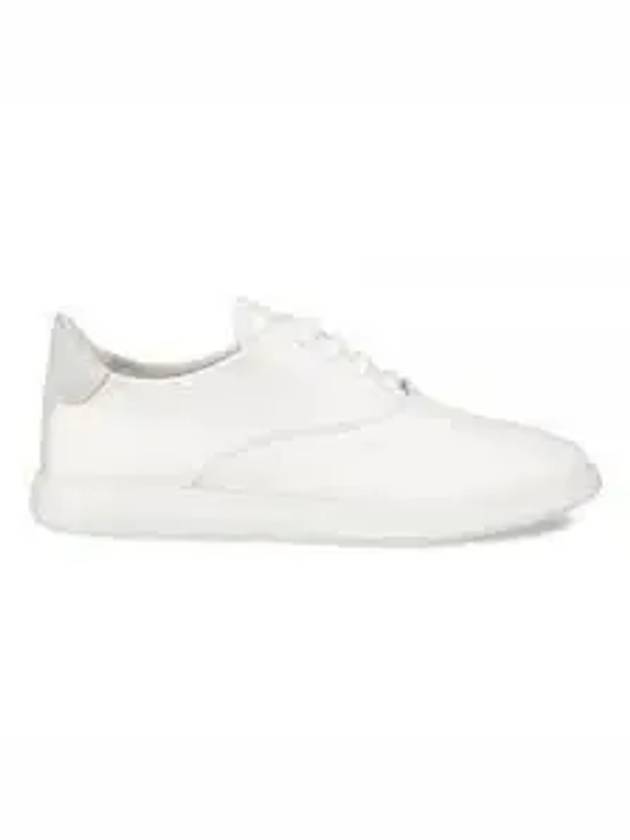 Women's Minimalist Leather Low Top Sneakers White - ECCO - BALAAN 2